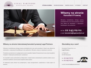 kancelaria adwokacka Legal Partners Warszawa